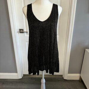 NEXT UK Sparkly Gold Black Cami Size US 10